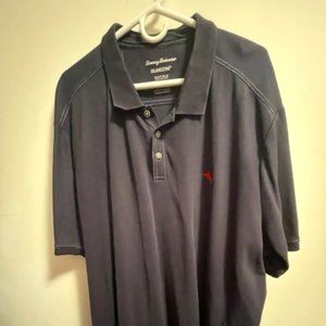 Tommy Bahama Emfielder Island Zone Polo Navy Blue Mens 3XLT